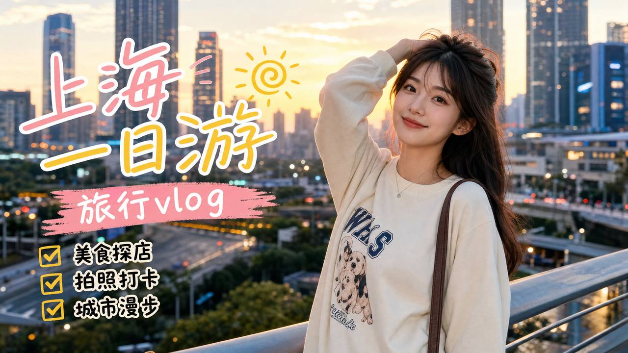sm系列视频-城市旅行VLOG生活视频分享